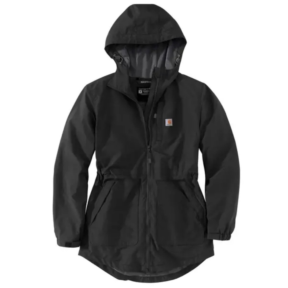 NWT Carhartt Women's Rain Defender Relaxed Fit Lightweight Coat